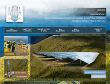 Tablet Screenshot of mica-environnement.com